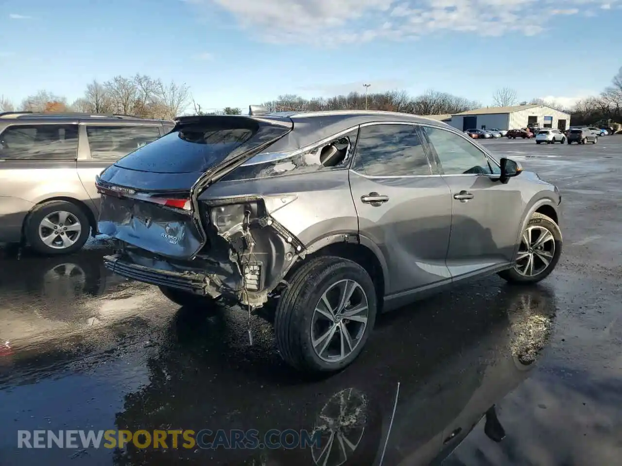 3 Photograph of a damaged car 2T2BAMCA0PC008046 LEXUS RX350 2023