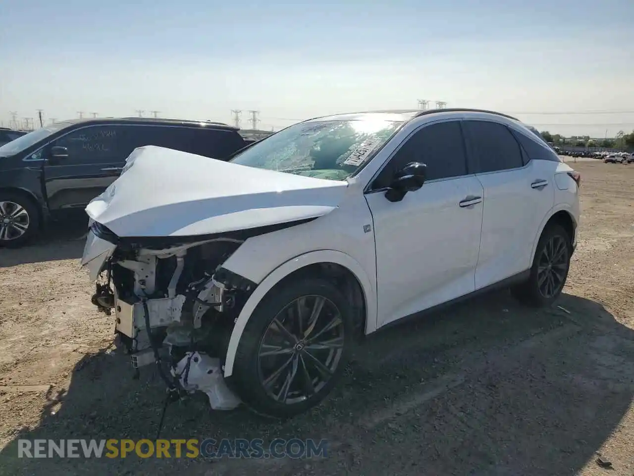 1 Photograph of a damaged car 2T2BAMCA0PC020343 LEXUS RX350 2023