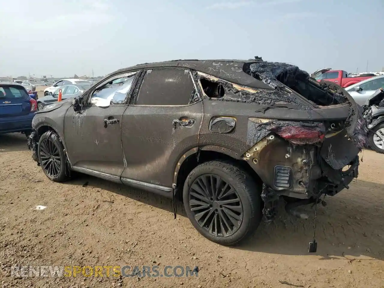 2 Photograph of a damaged car 2T2BAMCA0PC023307 LEXUS RX350 2023