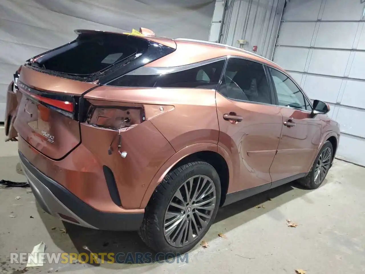 3 Photograph of a damaged car 2T2BAMCA1PC022182 LEXUS RX350 2023