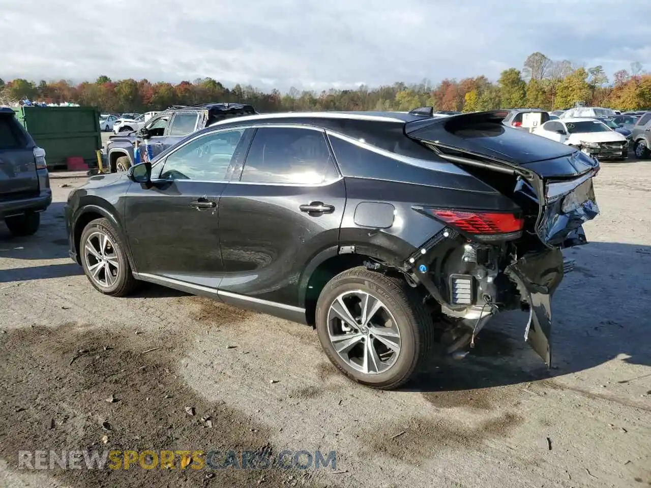 2 Photograph of a damaged car 2T2BAMCA2PC013409 LEXUS RX350 2023