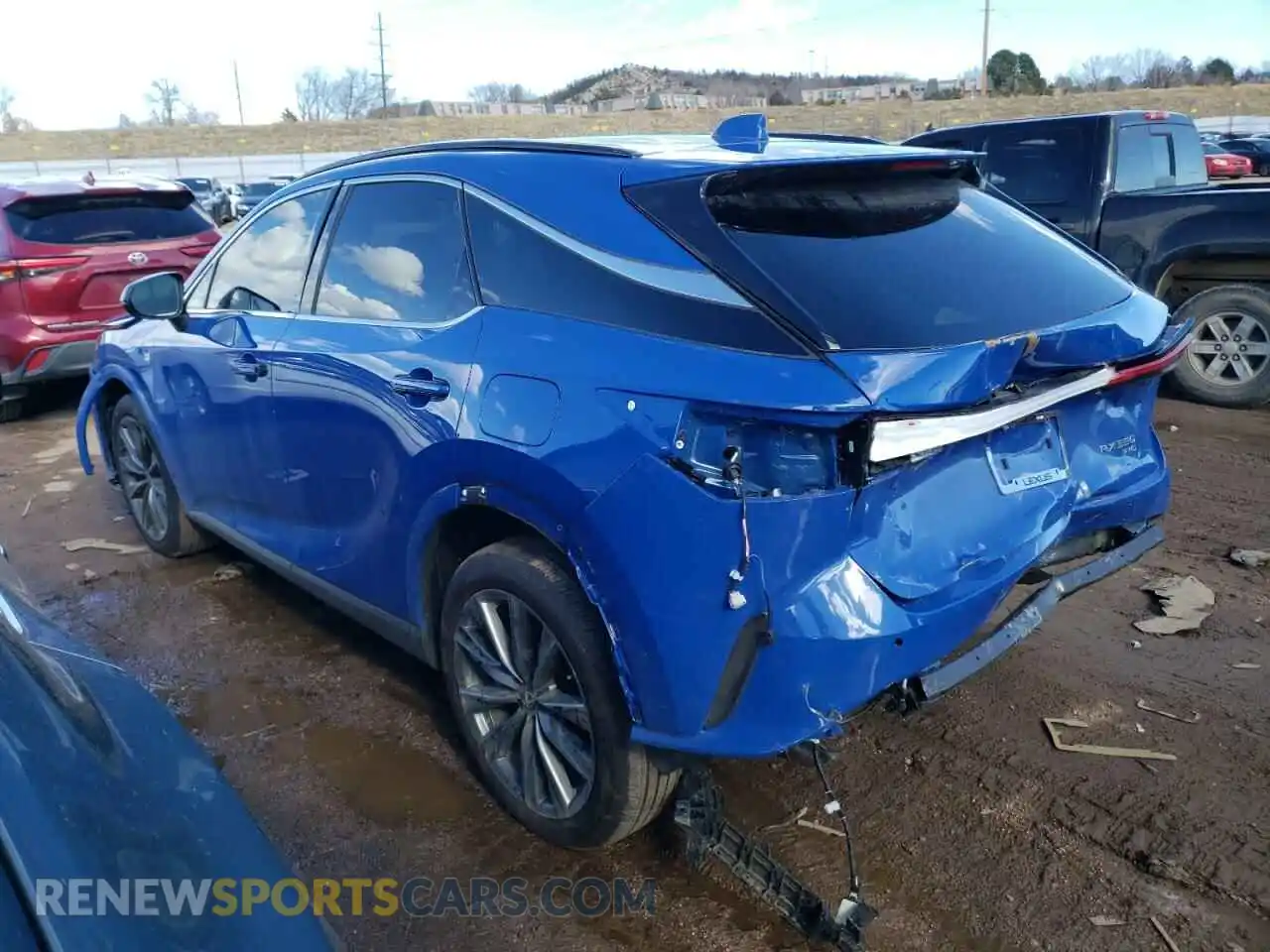 2 Photograph of a damaged car 2T2BAMCA2PC027987 LEXUS RX350 2023