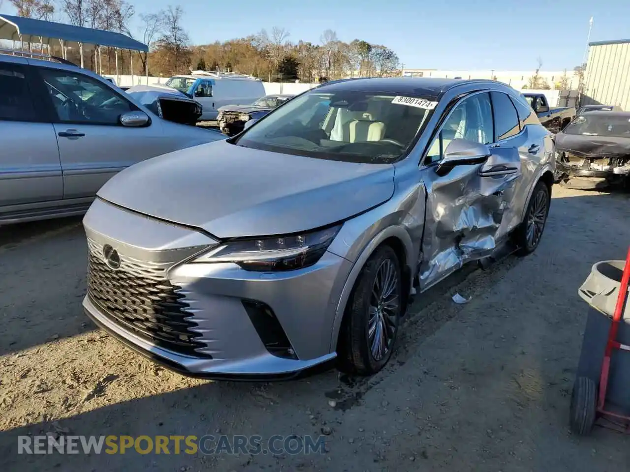 1 Photograph of a damaged car 2T2BAMCA2PC035216 LEXUS RX350 2023