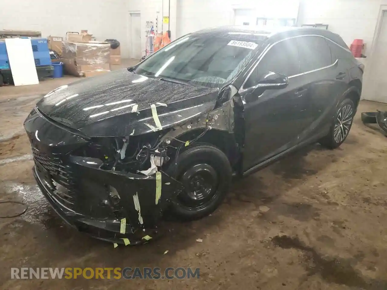 1 Photograph of a damaged car 2T2BAMCA4PC019096 LEXUS RX350 2023