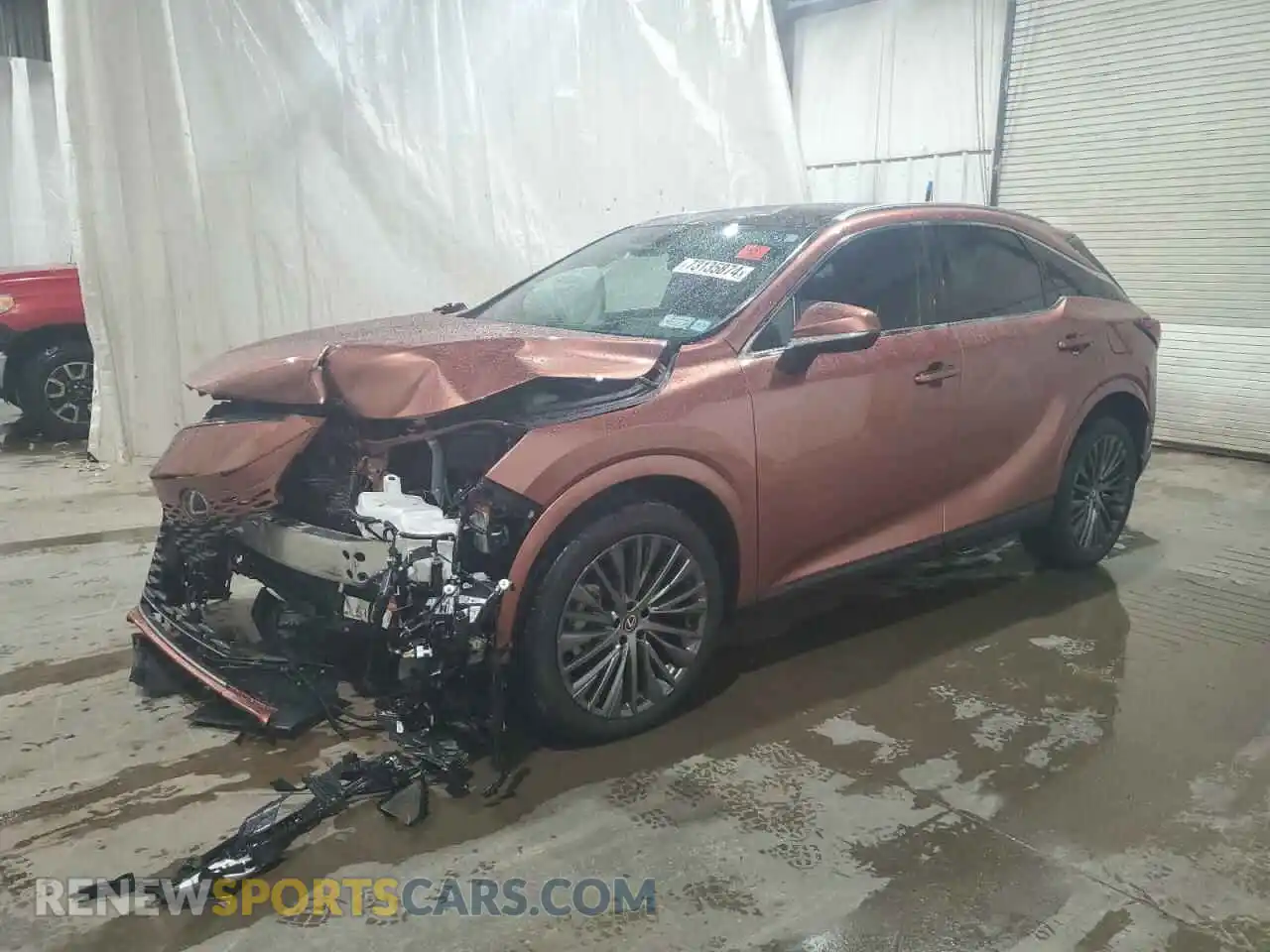 1 Photograph of a damaged car 2T2BAMCA4PC019812 LEXUS RX350 2023