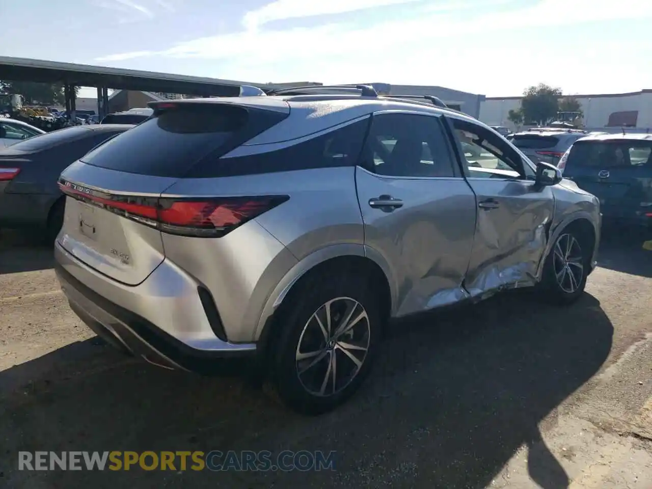 3 Photograph of a damaged car 2T2BAMCA4PC033029 LEXUS RX350 2023