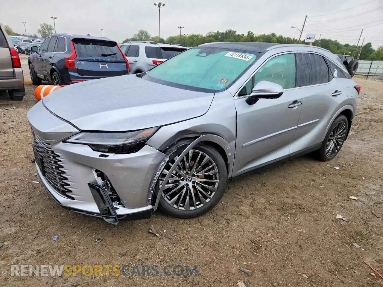 1 Фотография поврежденного автомобиля 2T2BAMCA4PC035783 LEXUS RX350 2023