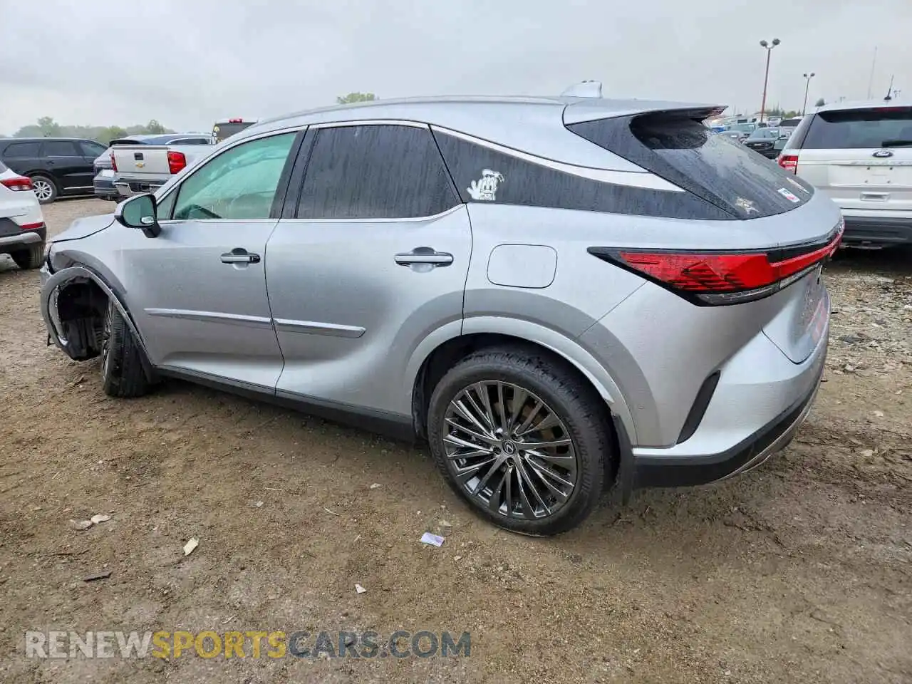 2 Фотография поврежденного автомобиля 2T2BAMCA4PC035783 LEXUS RX350 2023