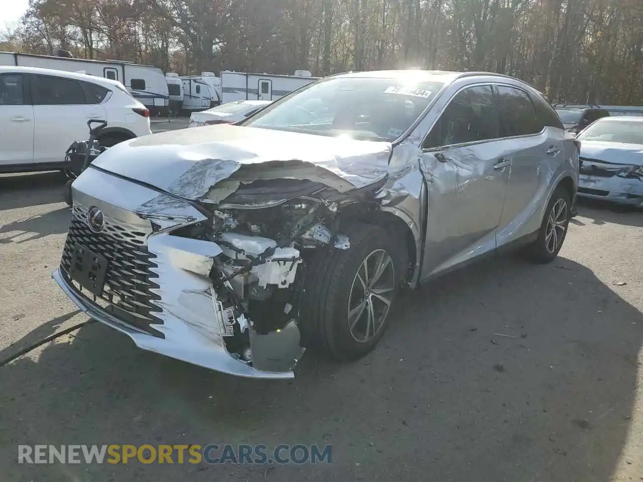 1 Photograph of a damaged car 2T2BAMCA4PC038506 LEXUS RX350 2023
