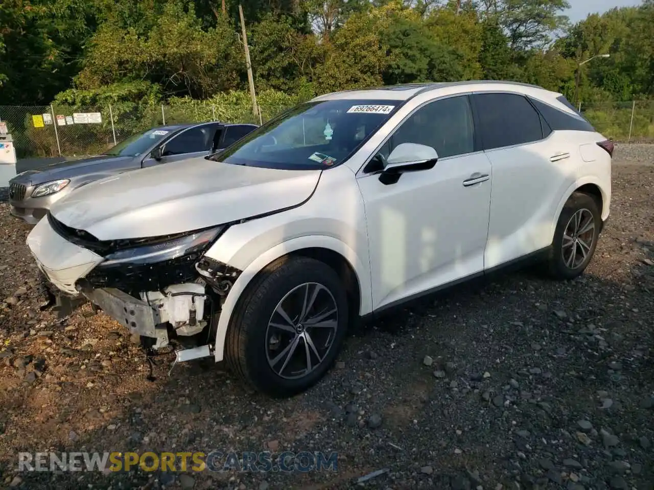 1 Photograph of a damaged car 2T2BAMCA5PC030155 LEXUS RX350 2023