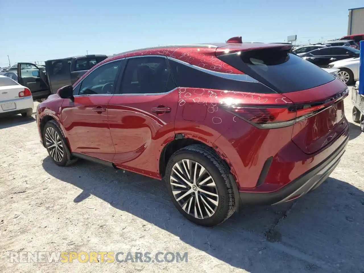 2 Photograph of a damaged car 2T2BAMCA5PC032357 LEXUS RX350 2023