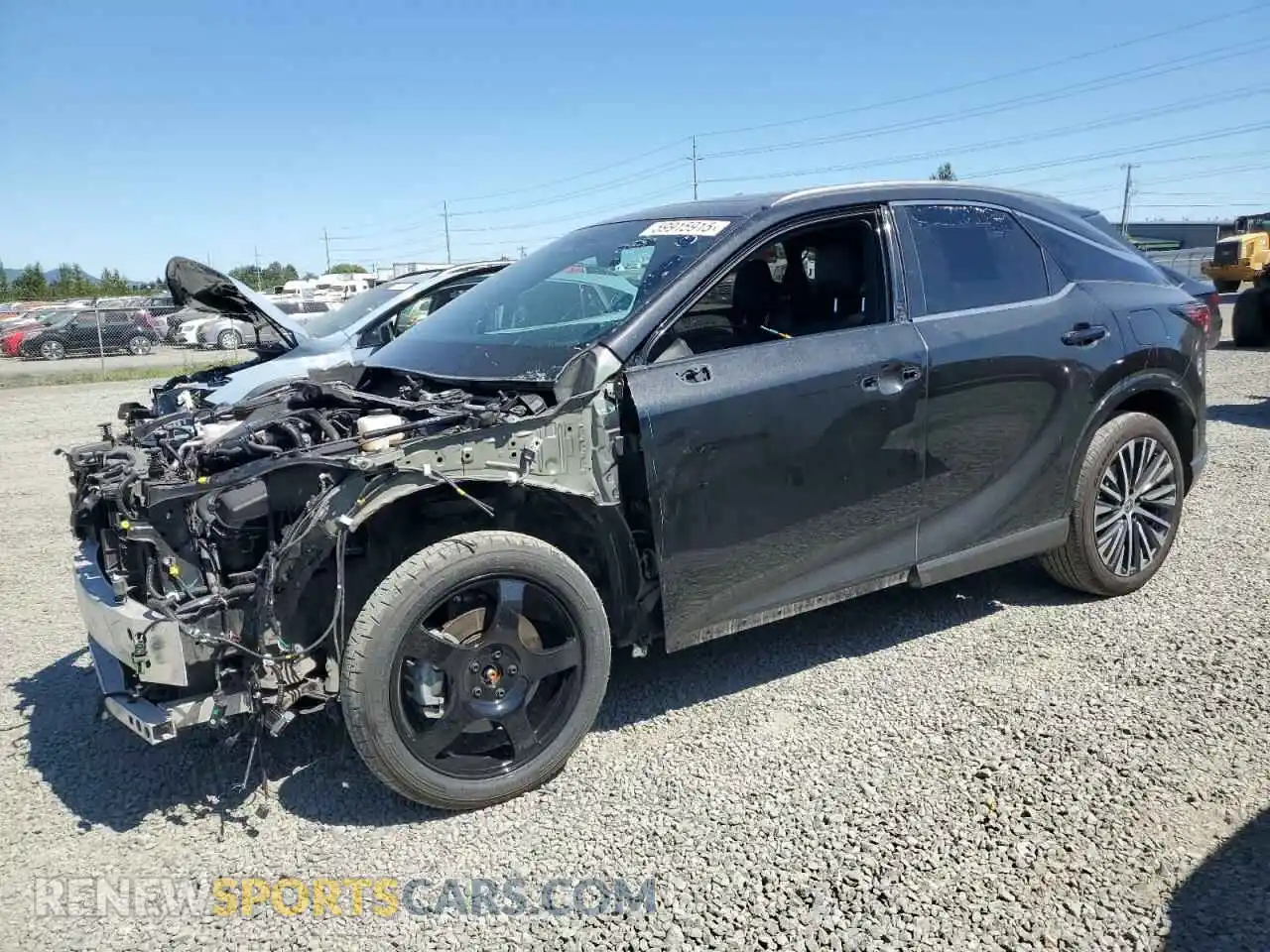1 Photograph of a damaged car 2T2BAMCA6PC004969 LEXUS RX350 2023