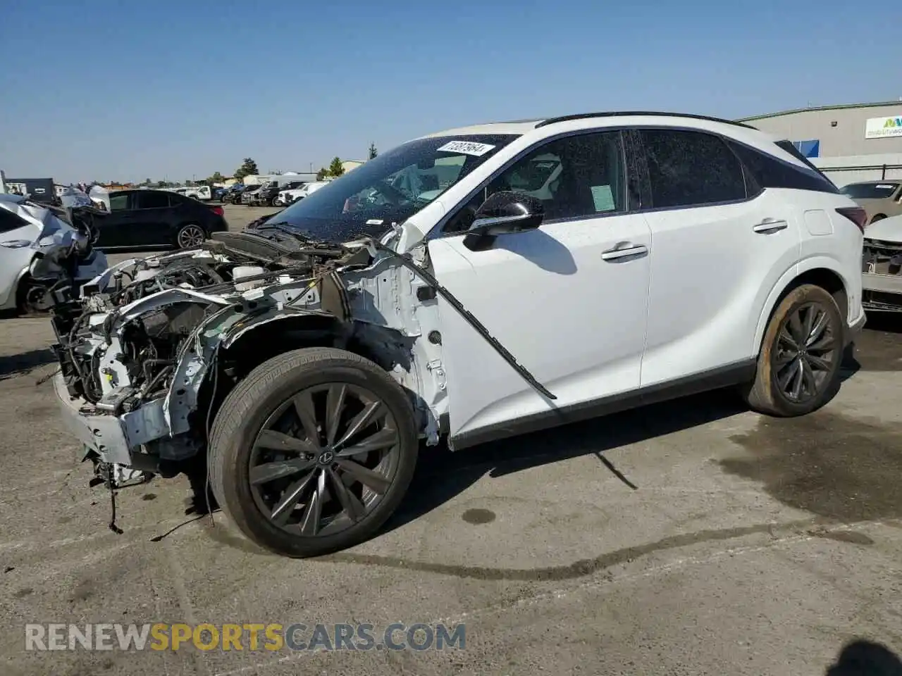 1 Photograph of a damaged car 2T2BAMCA6PC027264 LEXUS RX350 2023