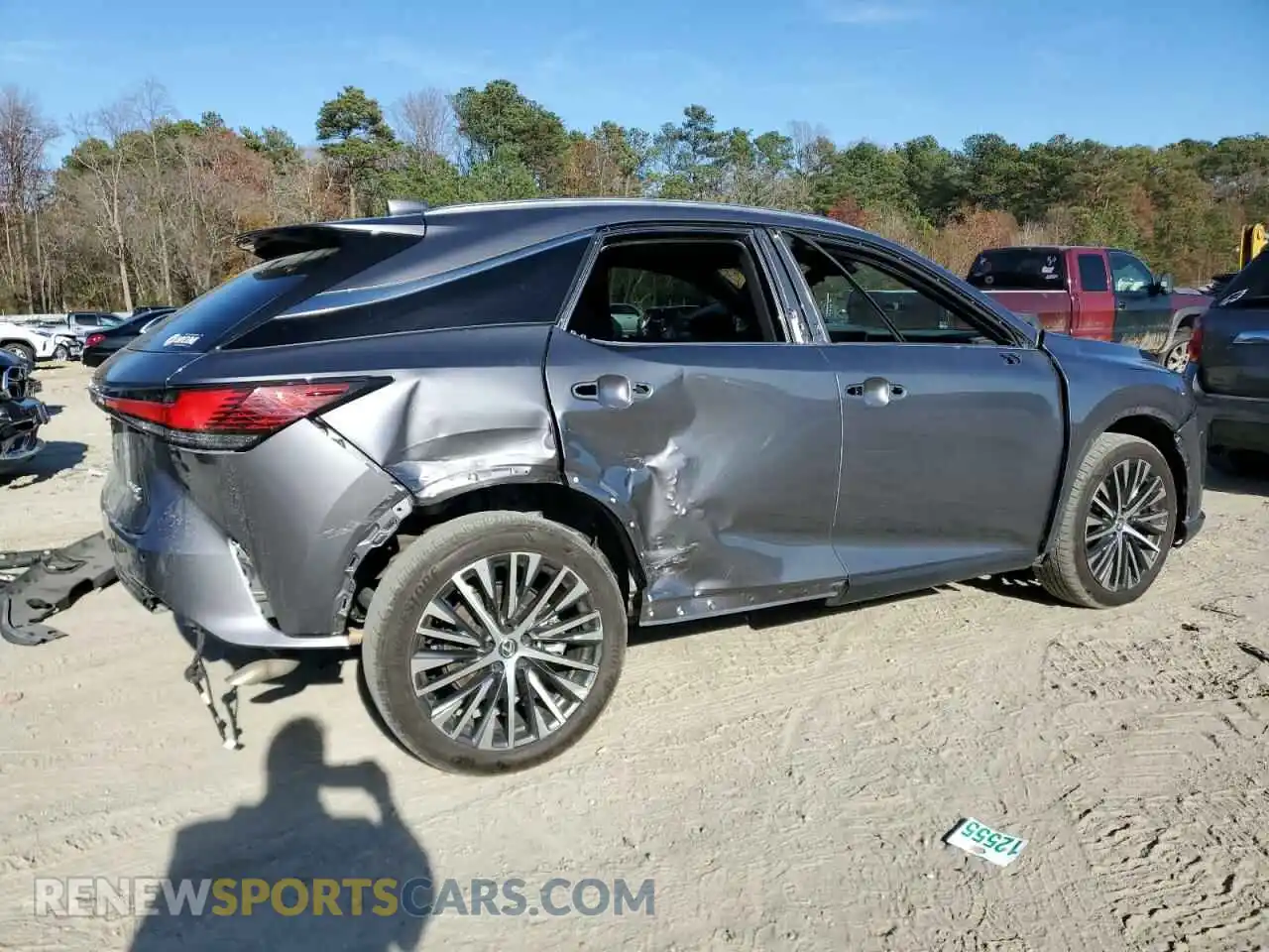 3 Photograph of a damaged car 2T2BAMCA7PC003202 LEXUS RX350 2023