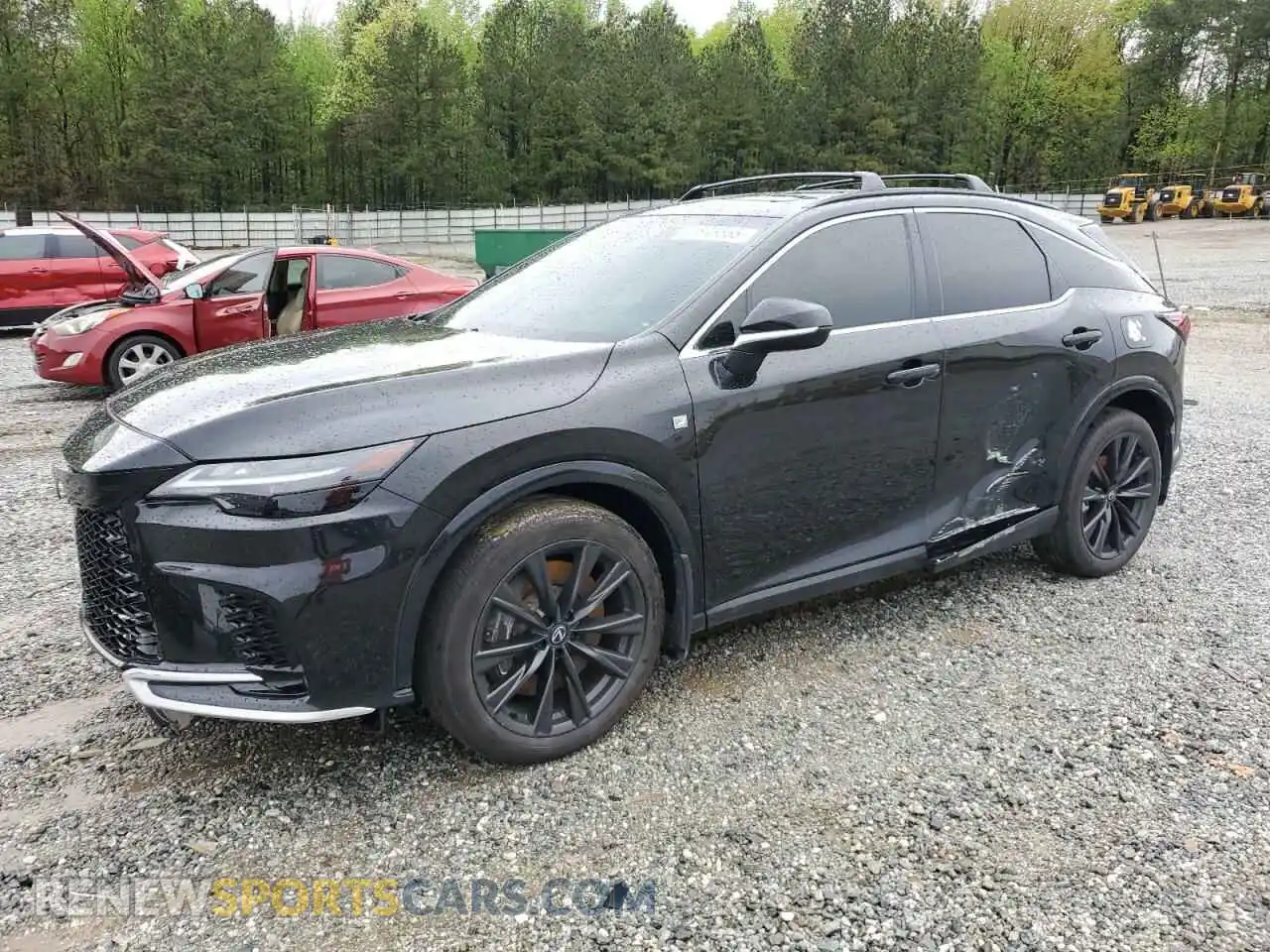 1 Photograph of a damaged car 2T2BAMCA7PC004804 LEXUS RX350 2023