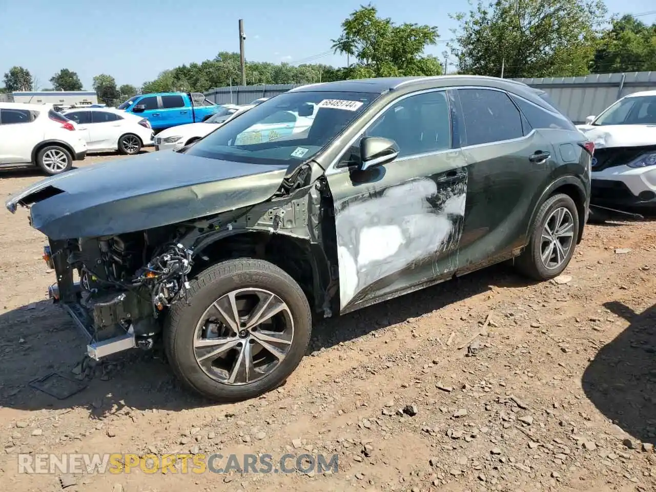 1 Photograph of a damaged car 2T2BAMCA7PC010604 LEXUS RX350 2023