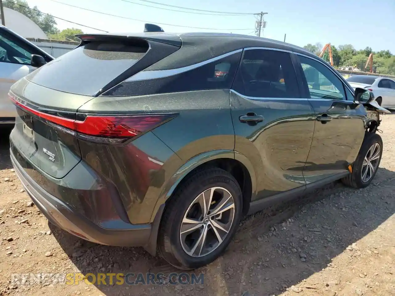 3 Photograph of a damaged car 2T2BAMCA7PC010604 LEXUS RX350 2023