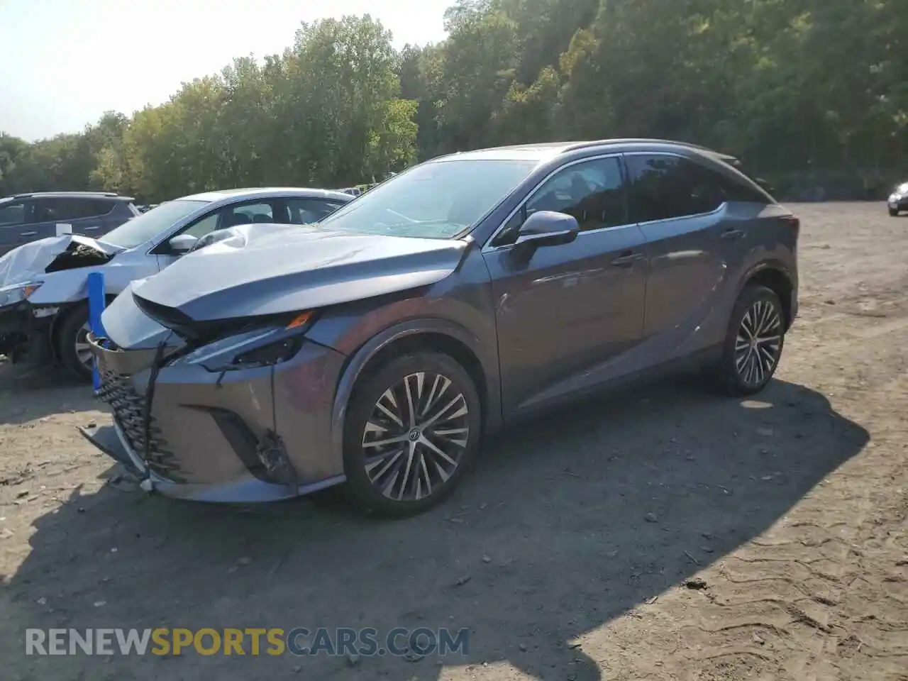 1 Photograph of a damaged car 2T2BAMCA7PC023210 LEXUS RX350 2023