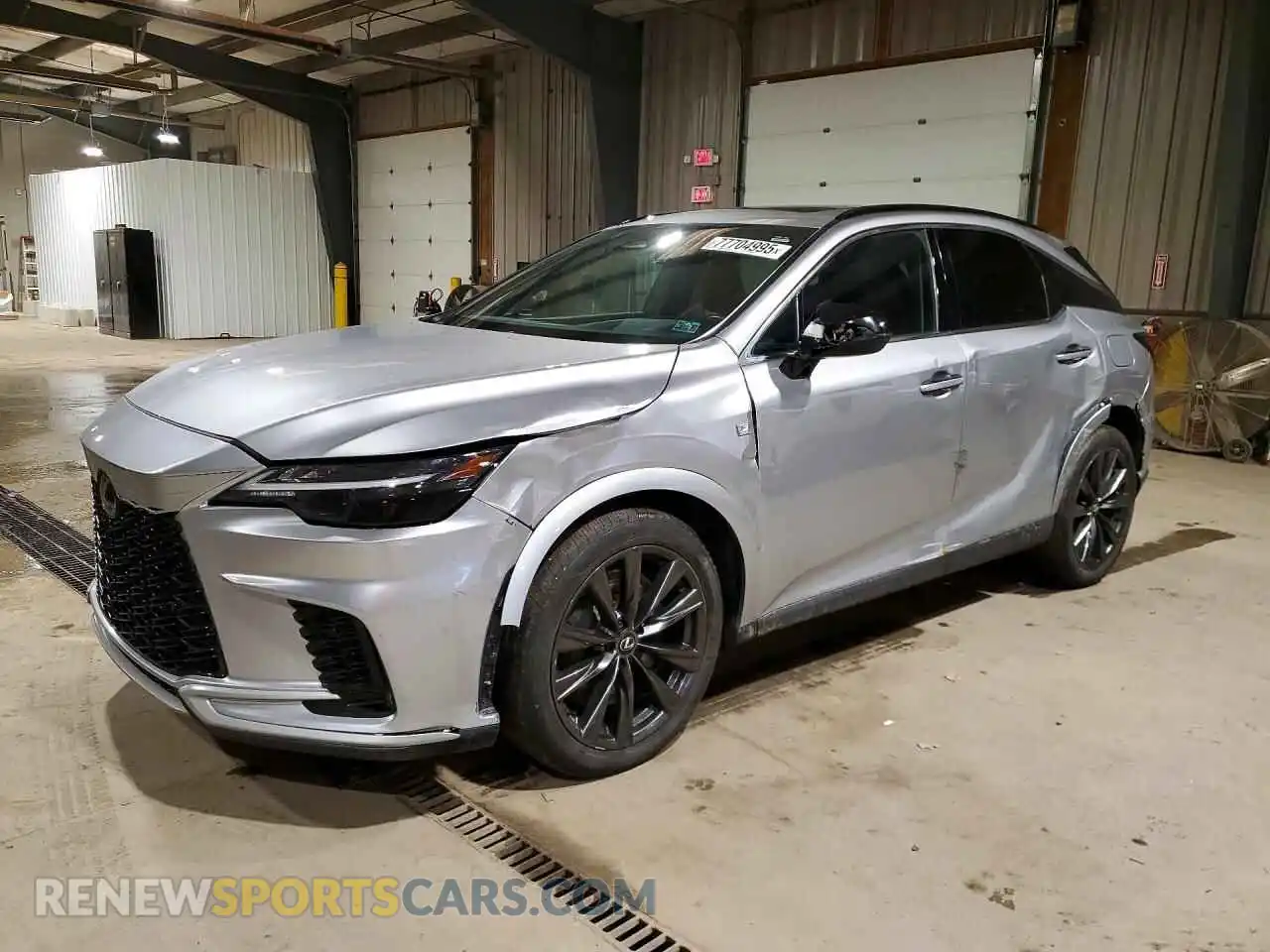 1 Photograph of a damaged car 2T2BAMCA7PC026219 LEXUS RX350 2023