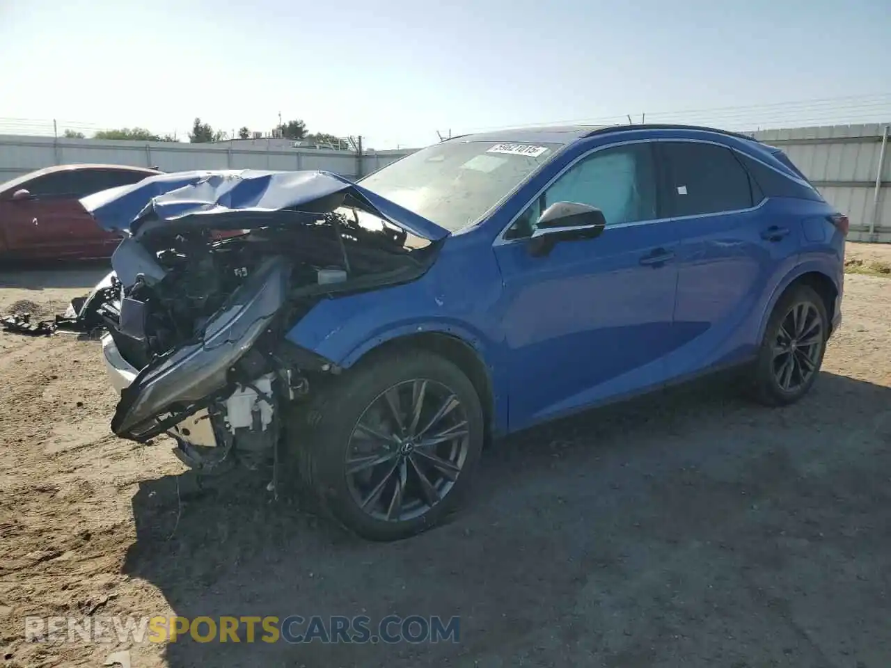 1 Фотография поврежденного автомобиля 2T2BAMCA7PC029167 LEXUS RX350 2023
