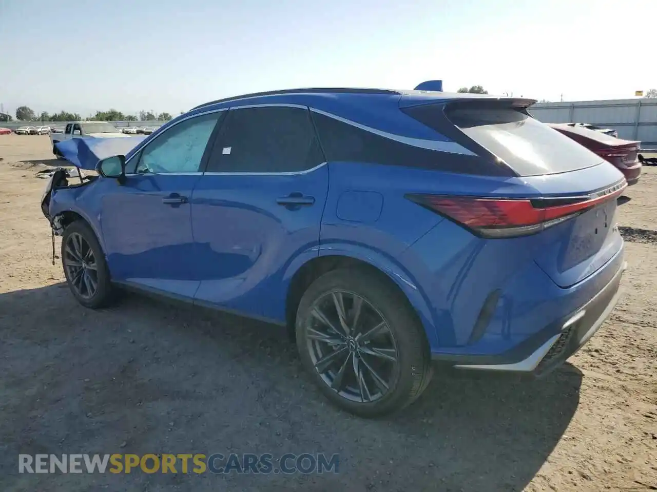 2 Фотография поврежденного автомобиля 2T2BAMCA7PC029167 LEXUS RX350 2023