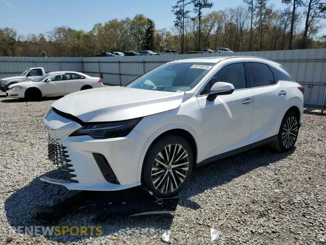 1 Photograph of a damaged car 2T2BAMCA8PC006271 LEXUS RX350 2023