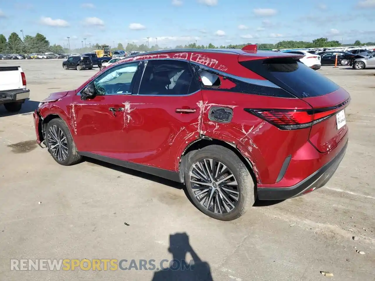 2 Photograph of a damaged car 2T2BAMCA8PC013317 LEXUS RX350 2023