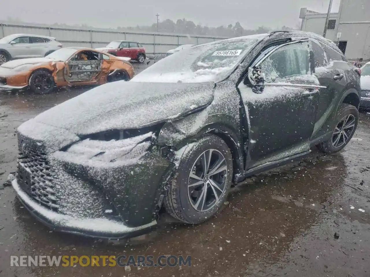 1 Photograph of a damaged car 2T2BAMCA8PC014418 LEXUS RX350 2023