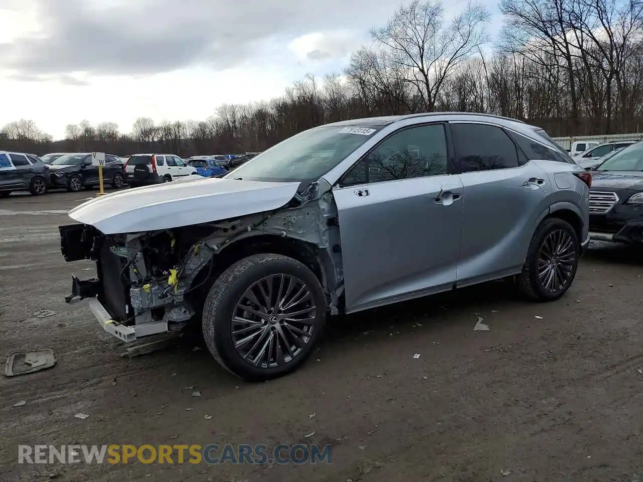 1 Photograph of a damaged car 2T2BAMCA8PC021076 LEXUS RX350 2023