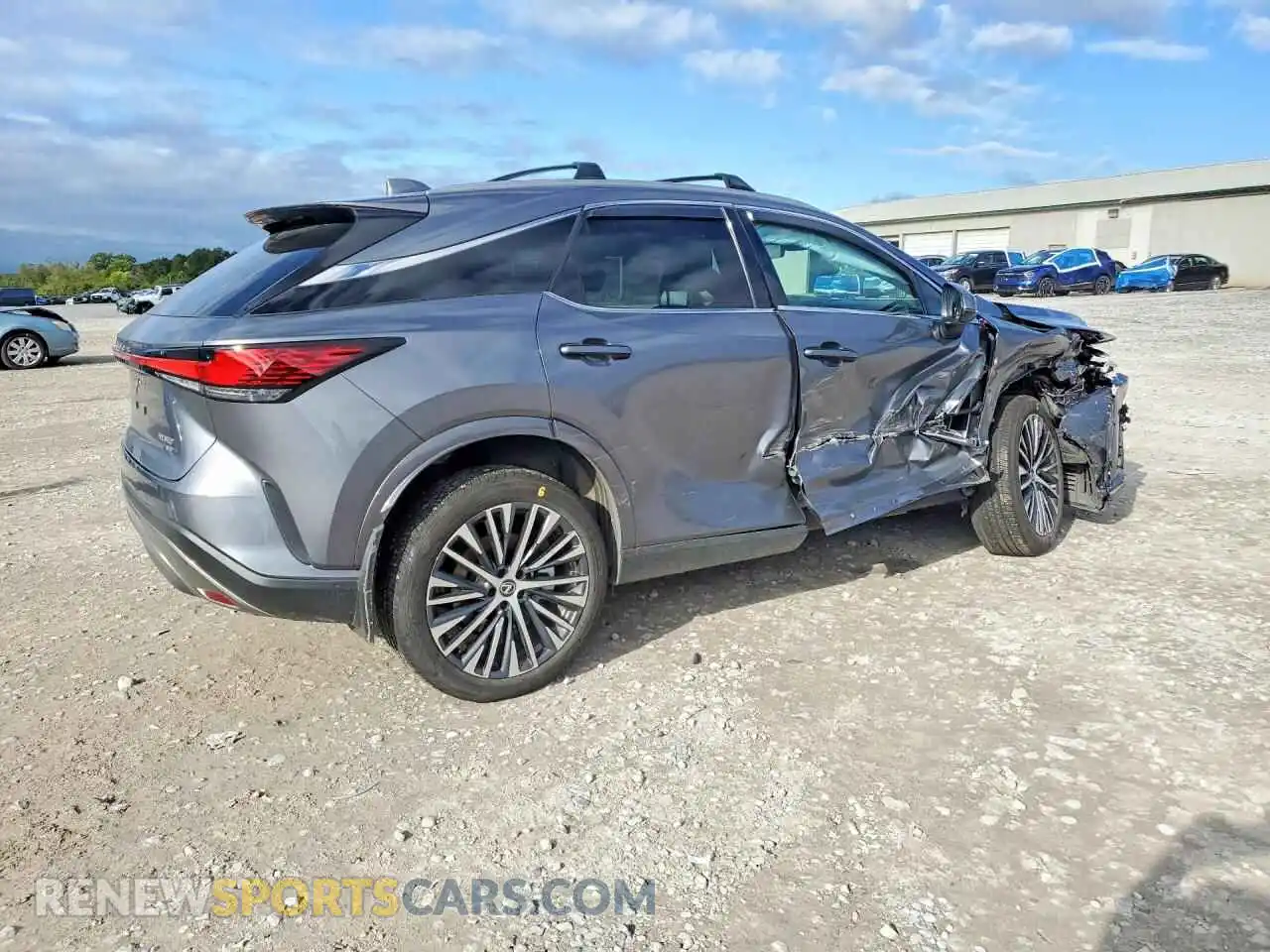 3 Фотография поврежденного автомобиля 2T2BAMCA9PC009776 LEXUS RX350 2023