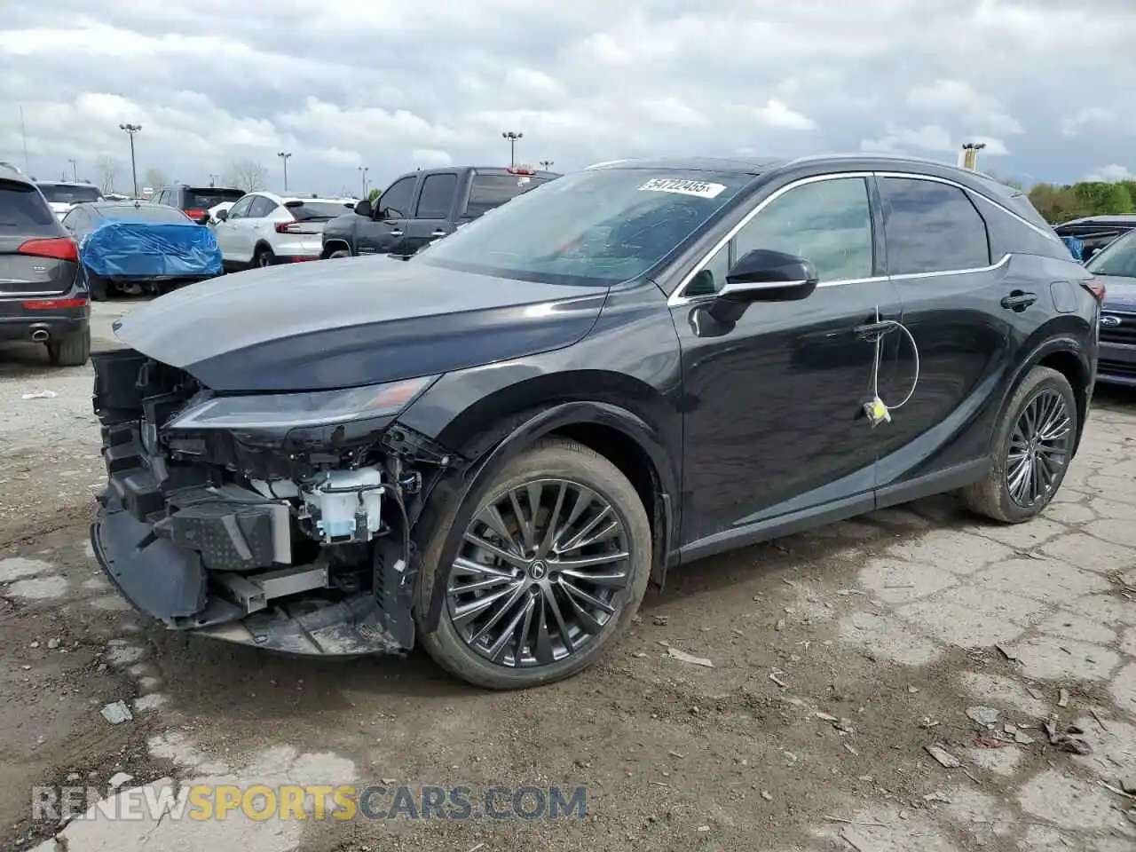 1 Photograph of a damaged car 2T2BAMCA9PC035827 LEXUS RX350 2023