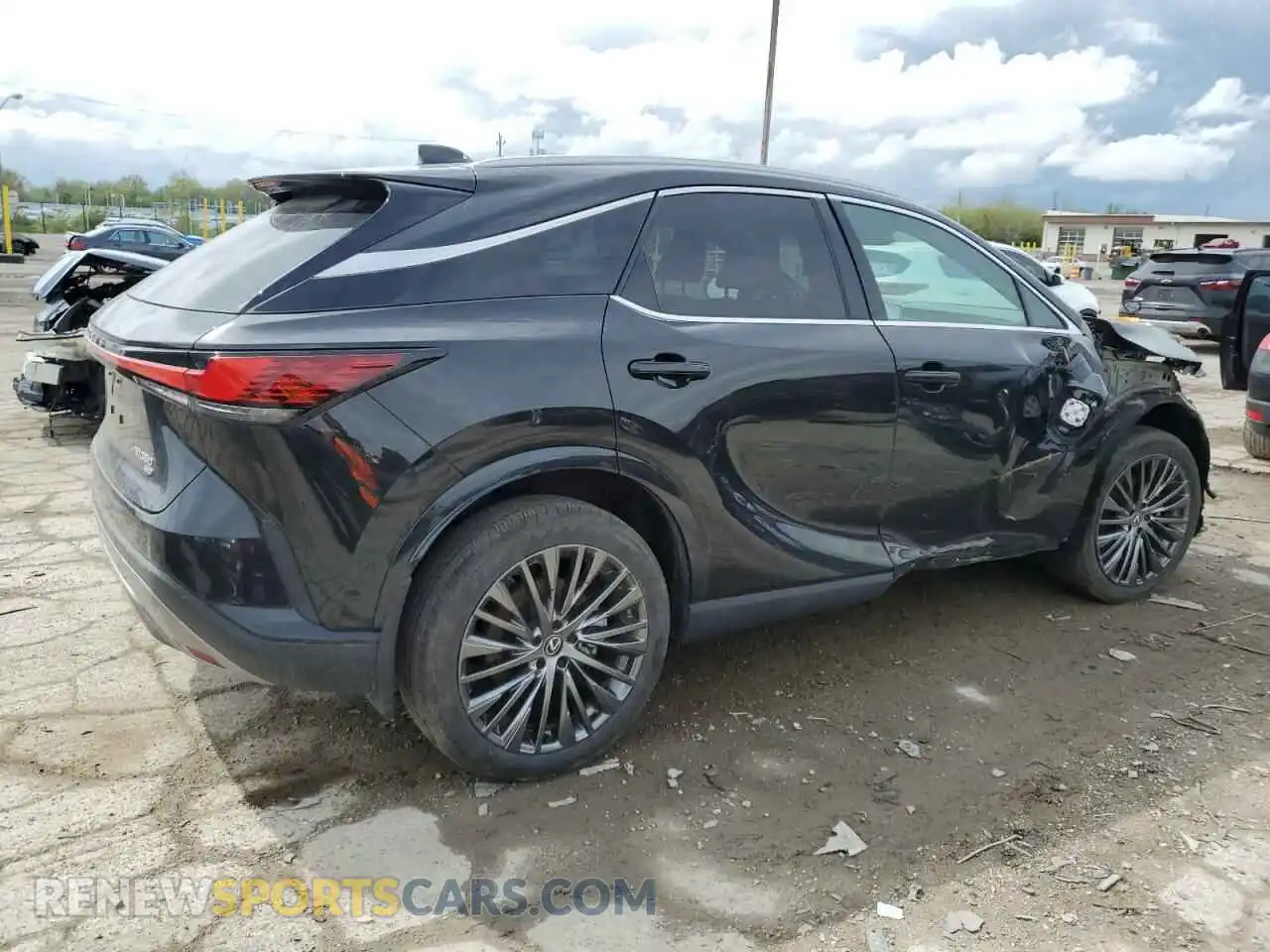 3 Photograph of a damaged car 2T2BAMCA9PC035827 LEXUS RX350 2023