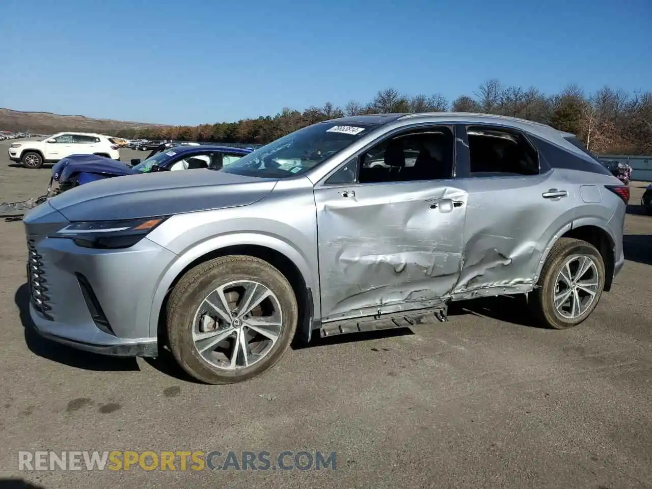 1 Photograph of a damaged car 2T2BAMCAXPC019295 LEXUS RX350 2023