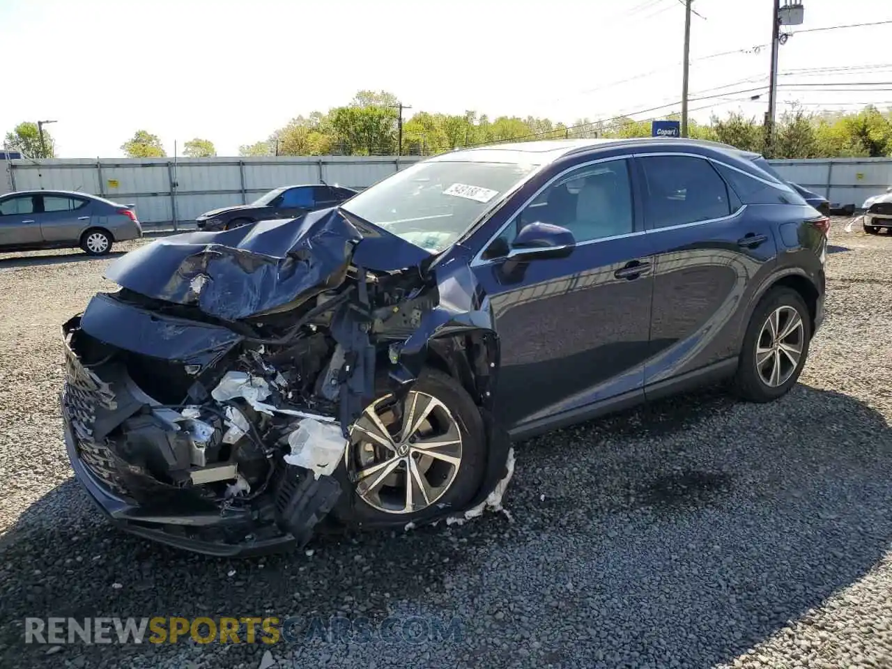 1 Photograph of a damaged car 2T2BAMCAXPC031284 LEXUS RX350 2023