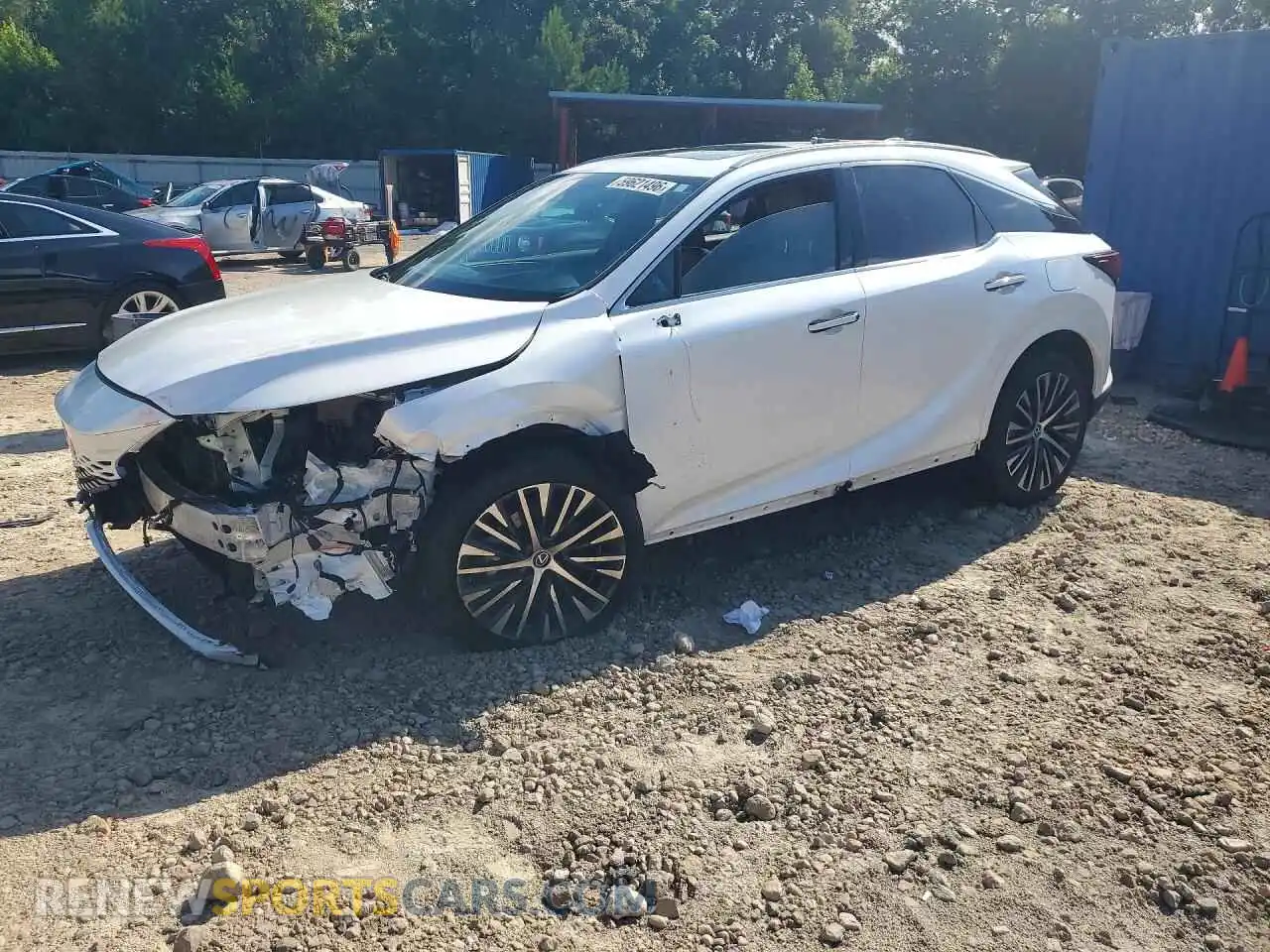 1 Photograph of a damaged car 2T2BAMBA0RC037924 LEXUS RX350 2024