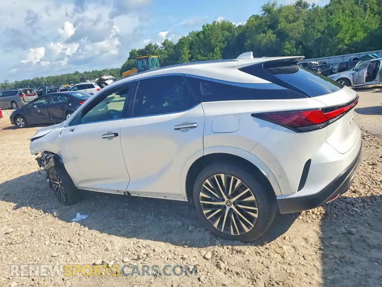 2 Photograph of a damaged car 2T2BAMBA0RC037924 LEXUS RX350 2024