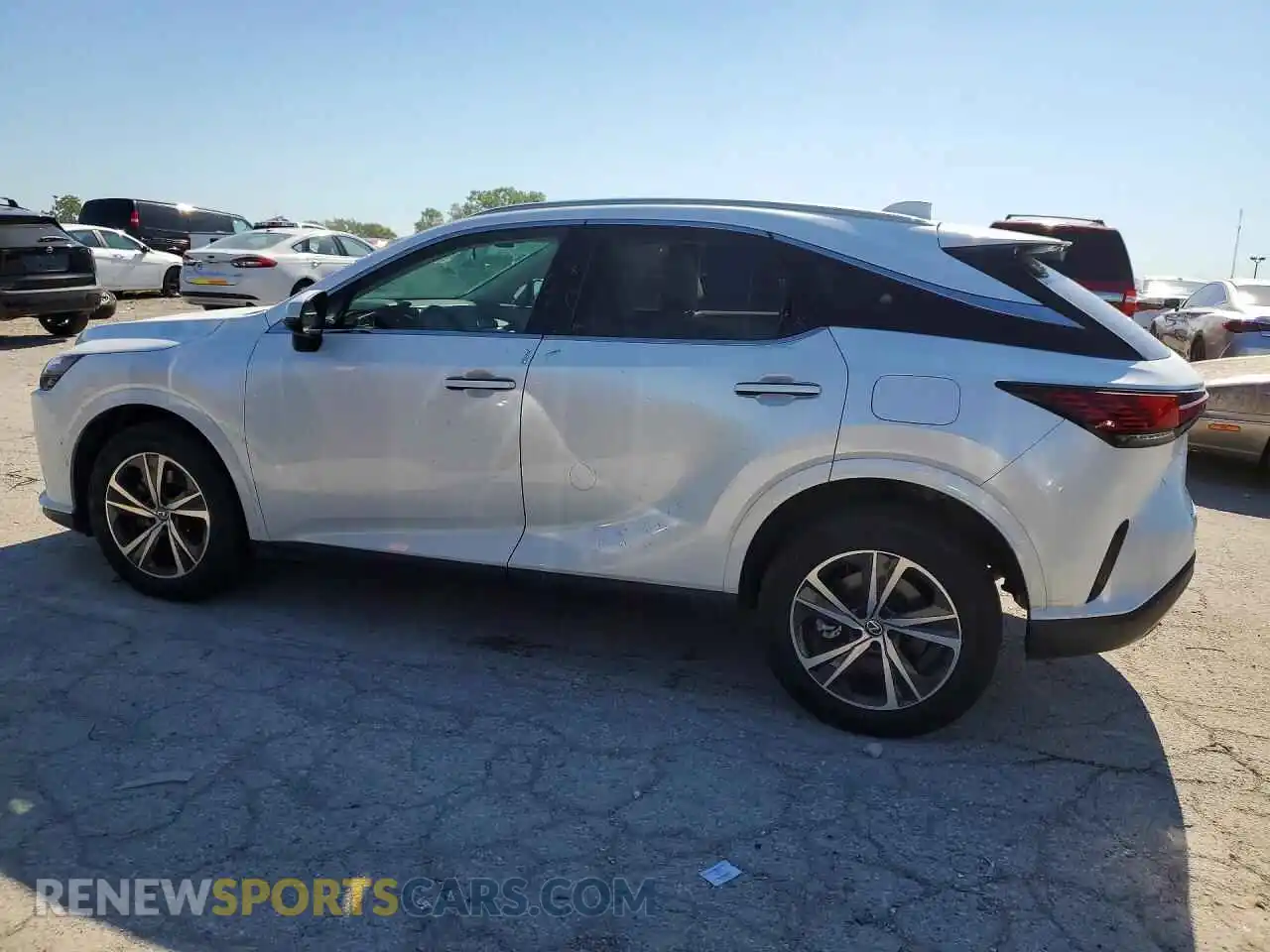2 Photograph of a damaged car 2T2BAMBA0RC043819 LEXUS RX350 2024