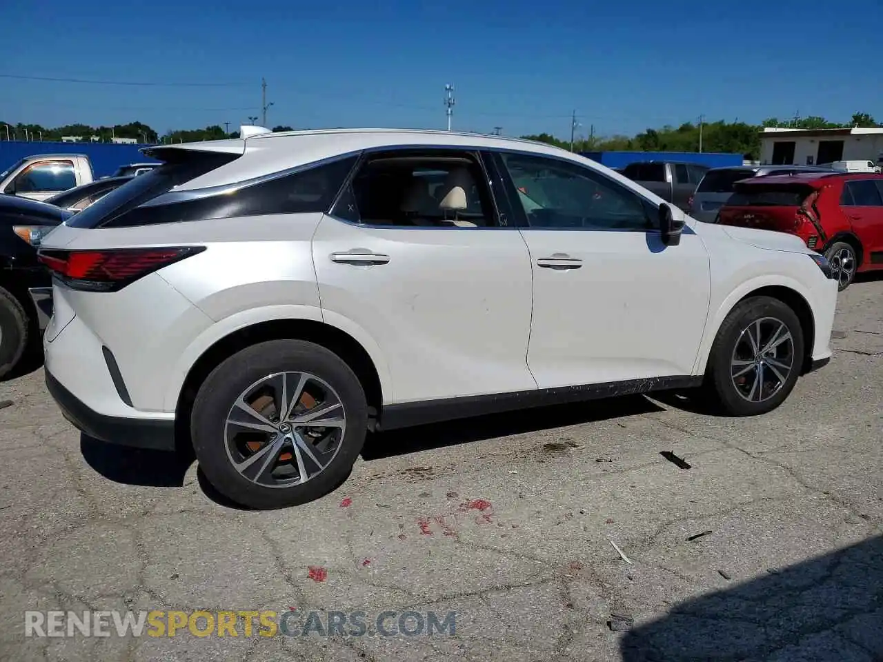 3 Photograph of a damaged car 2T2BAMBA0RC043819 LEXUS RX350 2024