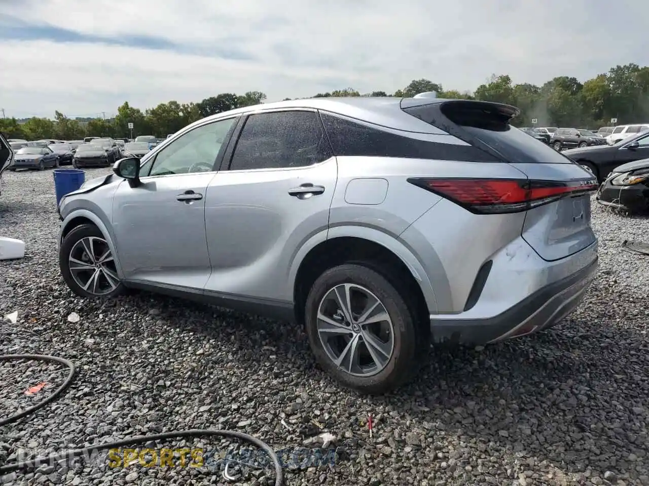 2 Фотография поврежденного автомобиля 2T2BAMBA0RC050530 LEXUS RX350 2024