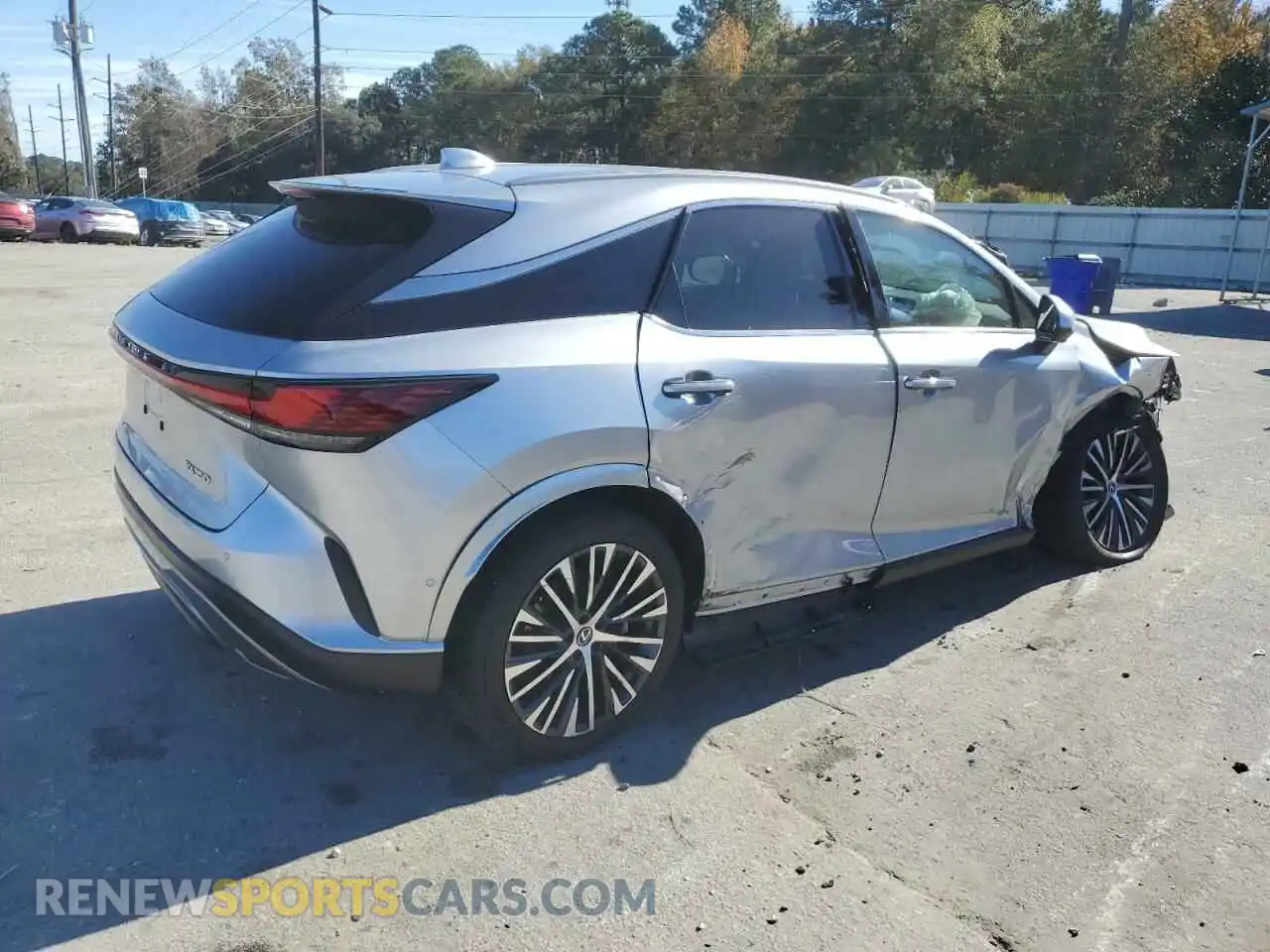 3 Photograph of a damaged car 2T2BAMBA1RC022736 LEXUS RX350 2024