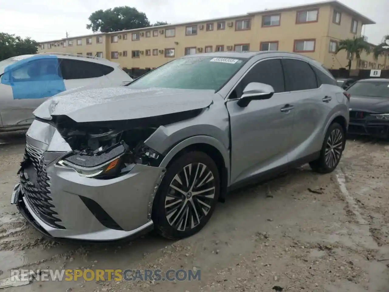 1 Photograph of a damaged car 2T2BAMBA1RC036314 LEXUS RX350 2024