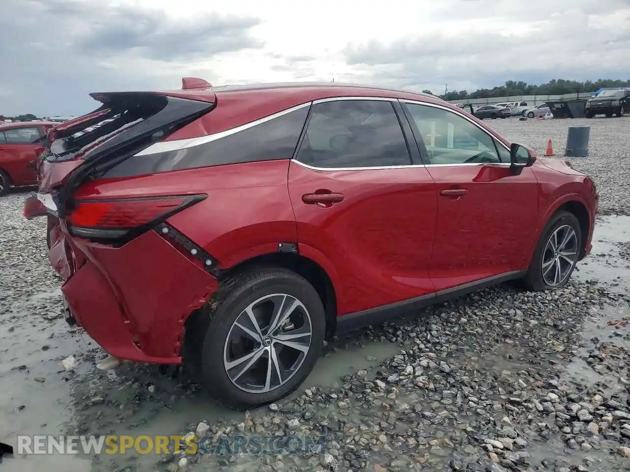 3 Photograph of a damaged car 2T2BAMBA2RC027623 LEXUS RX350 2024