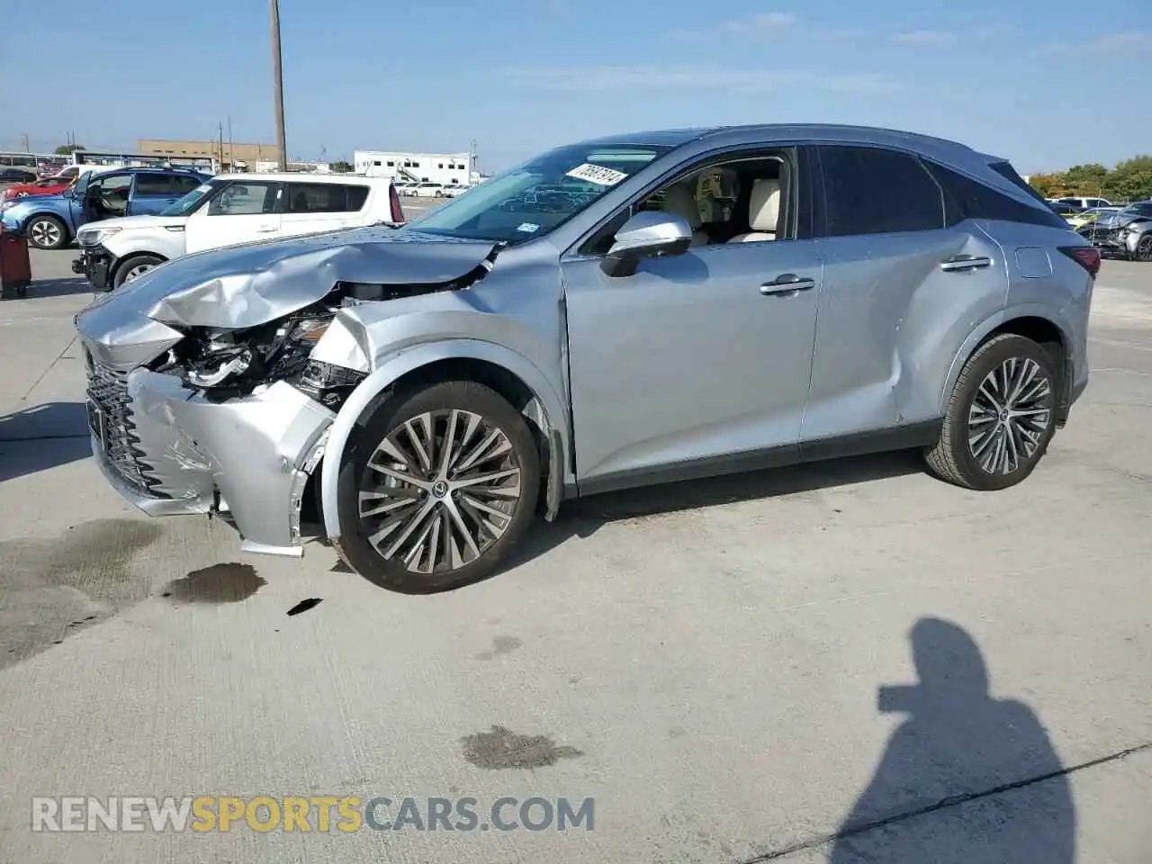 1 Photograph of a damaged car 2T2BAMBA2RC038010 LEXUS RX350 2024