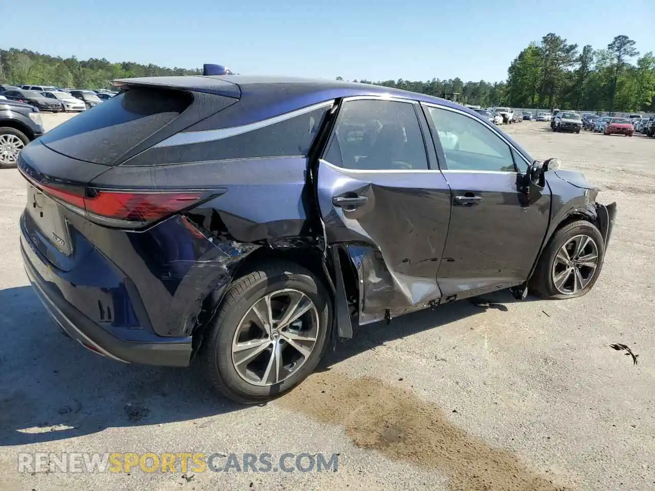 3 Photograph of a damaged car 2T2BAMBA2RC052098 LEXUS RX350 2024