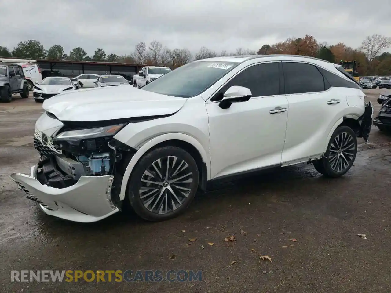 1 Photograph of a damaged car 2T2BAMBA3RC024455 LEXUS RX350 2024