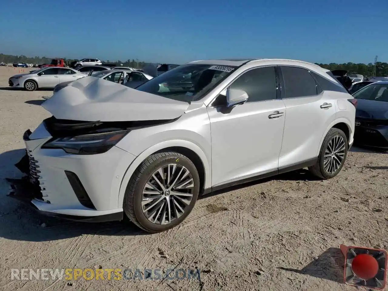 1 Photograph of a damaged car 2T2BAMBA3RC037545 LEXUS RX350 2024