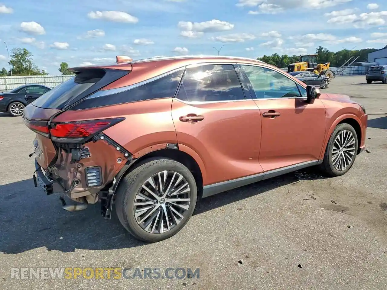 3 fotografías del automóvil dañado 2T2BAMBA4RC025226 LEXUS RX350 2024
