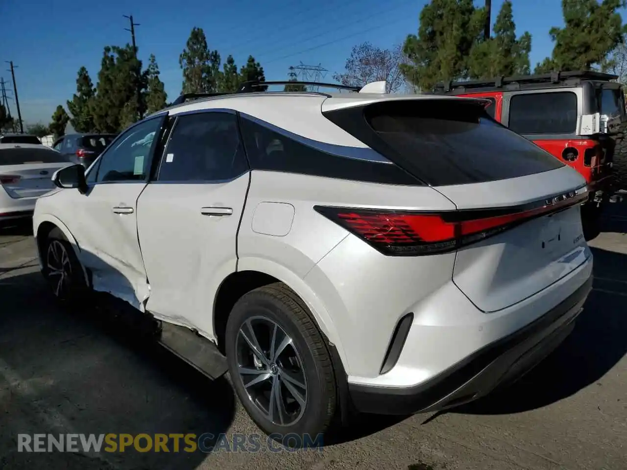 2 Photograph of a damaged car 2T2BAMBA4RC036341 LEXUS RX350 2024