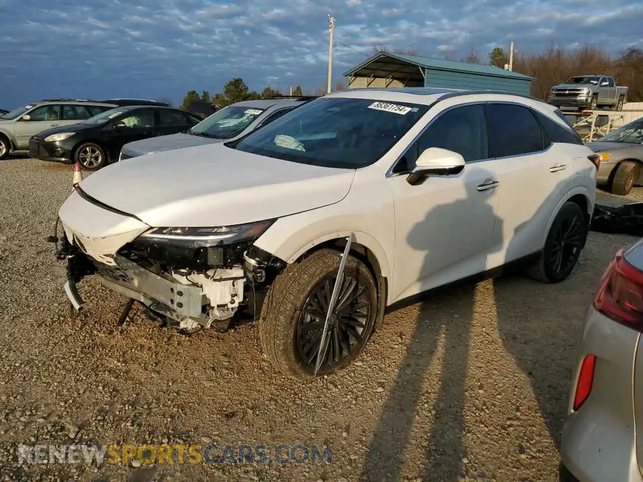 1 Photograph of a damaged car 2T2BAMBA5RC043752 LEXUS RX350 2024