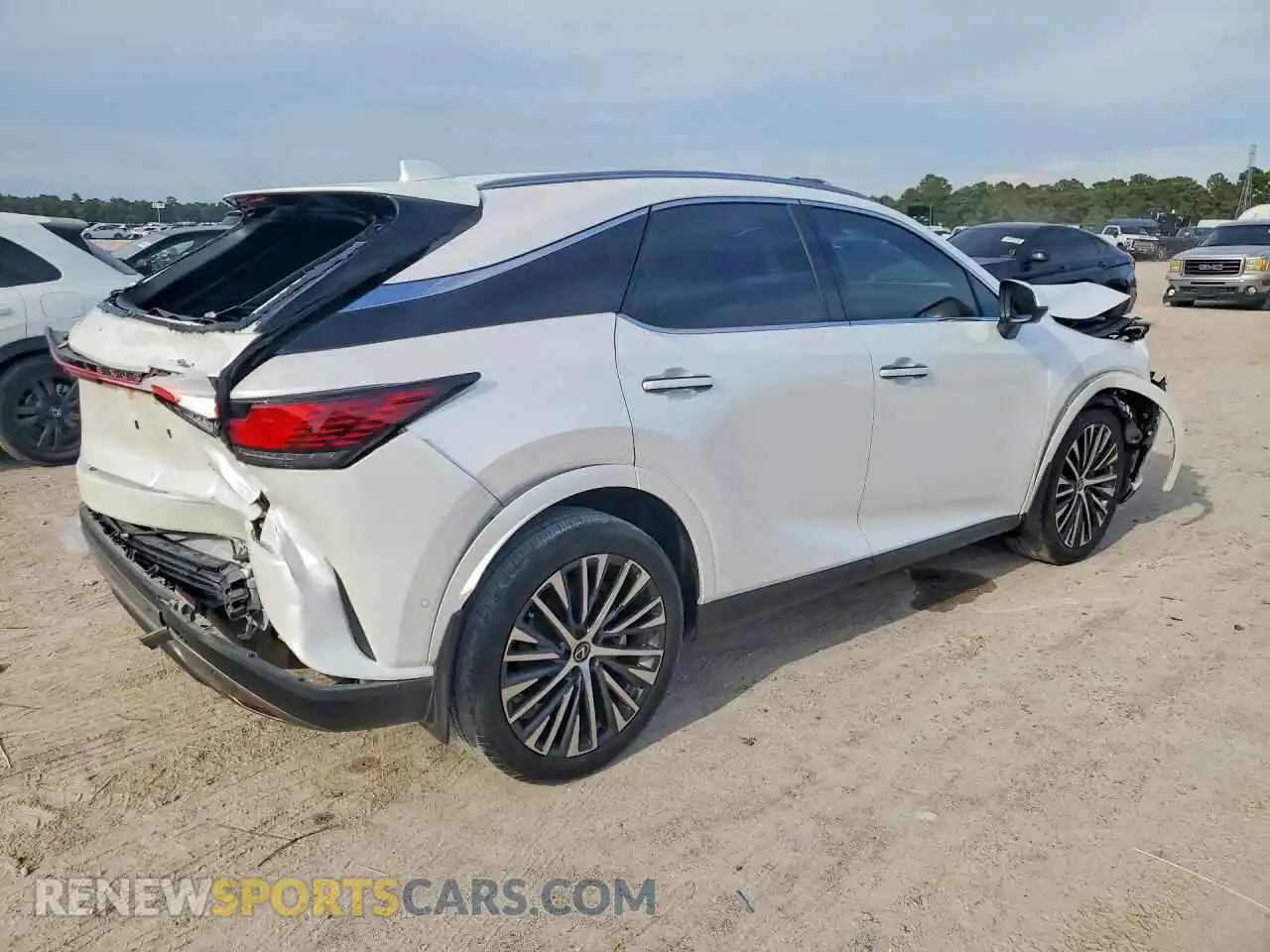 3 Photograph of a damaged car 2T2BAMBA6RC032193 LEXUS RX350 2024